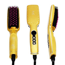Showliss Newest Design Hair Straightening Brush with Gift Box